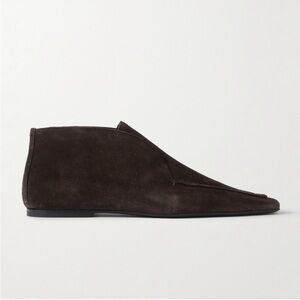 Toteme Brown Suede Shoes